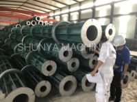 Vorgespannte Beton mast herstellungs maschine Beton Strom mast Beton fertigteil mast Produktions maschine