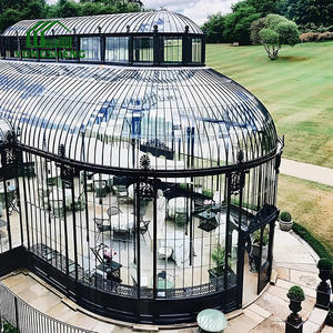 Gazebo décoratif <span class=keywords><strong>pour</strong></span> l'extérieur <span class=keywords><strong>en</strong></span> fonte de <span class=keywords><strong>fer</strong></span> victorien traditionnel - Product Image 3