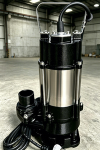 Pompe à eaux usées submersible électrique haute pression SS SAMSON de haute qualité pour l'industrie automobile, modèle V450 - Product Image 2