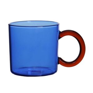 Tasse à café en verre épais de 300 ml, style vintage, couleur luxueuse, résistante à la chaleur et au froid - Product Image 4