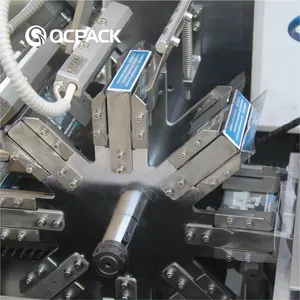 Packaging Wrapping Machine Durable Transparent Film Wrapping 3D Packing Machine For Cigarette Box