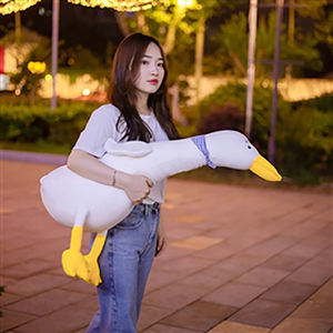 <span class=keywords><strong>Tik</strong></span> <span class=keywords><strong>Tok</strong></span> gran oferta ganso <span class=keywords><strong>de</strong></span> peluche animal lindo ganso tiro almohada pareja ganso juguetes <span class=keywords><strong>de</strong></span> peluche para regalos - Product Image 5