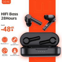 QERE E20 véritable stéréo étanche dans l'oreille sans fil TWS casque écouteurs casque écouteurs sans fil écouteurs