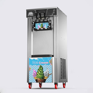 Máquina de Helados Vertical |   2 Tolvas de preenfriamiento de 5L y compresores duales |   Para Cocina, Cafetería y Panadería - Product Image 4