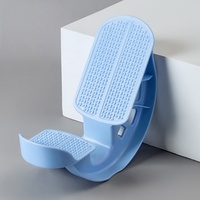 Planche d'équilibre fitness pour tendinite d'Achille, étireur de mollet, rocker oblique pour le pied, soulagement des douleurs aux jambes, surface antidérapante en PVC