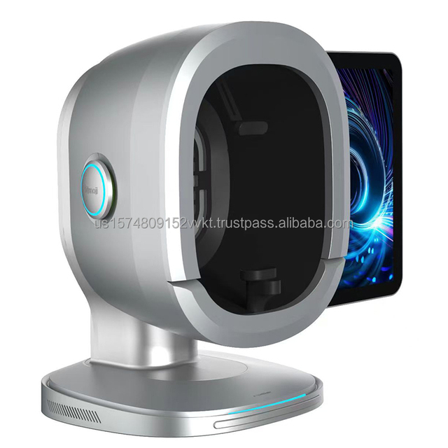 Professional Facial Skin Analyzer Machine 3D Full Face Scanner Stainless Steel 15.6 Inch Screen Skin Testing Beauty Equipment