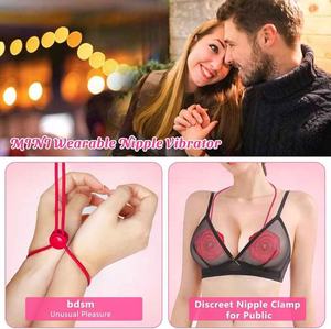 App-Ferngesteuerter Nippelsauger Rosen-Brustklammer Vibrator zur Weiblichen Masturbation Nippelklemme Erotikspielzeug für Frauen und Mädchen - Product Image 4