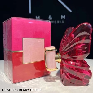 Perfume en Forma de Mariposa Roja de 80ml, Larga Duración, Venta al Por Mayor, Disponible en EE. UU. - Product Image 1