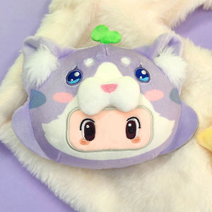 Yuan Meng yıldızın sevimli dekompresyon el yapımı Kawaii stres giderici sıkmak oyuncaklar çocuklar ve yetişkinler için yenilik peluş tasarım hediye - Product Image 2