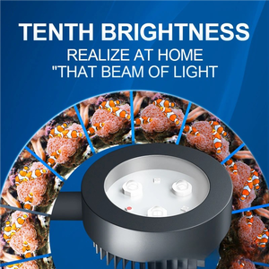 Lámpara LED de Aleación de Aluminio <span class=keywords><strong>para</strong></span> <span class=keywords><strong>Acuario</strong></span>, Luz de Coral de Espectro Completo Suave, Tres Colores Ajustables, Temporizador, Pequeña Lámpara con Clip - Product Image 5