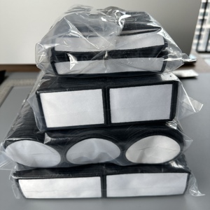 Parches Deportivos Personalizados con Borde Merrow, MOQ Bajo, Parches Blancos para Sublimación, Parches Termoadhesivos para Bordar en Gorras y Gorros - Product Image 4