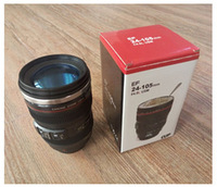 Gobelet de conception créative promotionnelle de 14oz sans BPA tasse Cameralens tasse à café thermos en acier inoxydable tasse isolée avec tasse