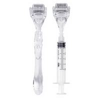 Rouleau Hydra OEM&ODM en Acier Inoxydable à 540 Aiguilles de 0,5 mm avec Manche Remplaçable pour Blanchiment Corporel et Anti-Rides