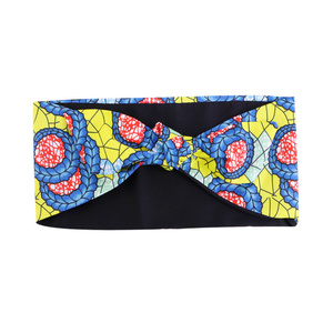 Modernas Bandas para la Cabeza con Lazos y Estampados Étnicos Africanos para Mujer, de Poliéster, para Yoga, Deportes y Entrenamiento, con Forro de Satén, 2023 - Product Image 5