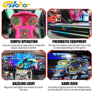 Machine de jeu de course de vélo d'arcade 5DXC machine de jeu de course de roue de voiture à pièces - Product Image 6