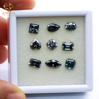 0.5-8 Carats VVS Moissanite Pierre Plaqué Gris Couleur Marquise Coupe Lâche Mossanite Diamant GRA Certificat Pierre Lâche