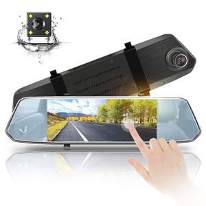 Cámara de Coche Relee Full HD 1080P con Pantalla Táctil, Cámara de Espejo Retrovisor, Caja Negra, Grabación de Vigilancia para Automóvil - Product Image 1