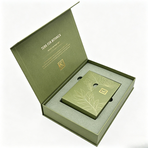 FX Custom Logo Recyclable Matt Lamination Embossing Clothing <b>Shoe</b> Folding Packaging Paper <b>Box</b> <b>Cardboard</b> Rigid Folded Gift <b>Box</b> - Product Image 2