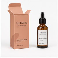 Boîte en papier personnalisée pour flacon de parfum avec boîte pour sérum de soin de la peau, huile essentielle et emballage de beauté