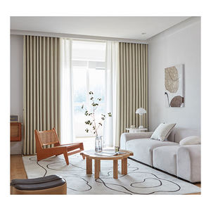 Customized 110"inch 280cm Width Full Blackout Velvet Chenille Window <b>Curtains</b> Valance for Living Room Wedding - Product Image 3