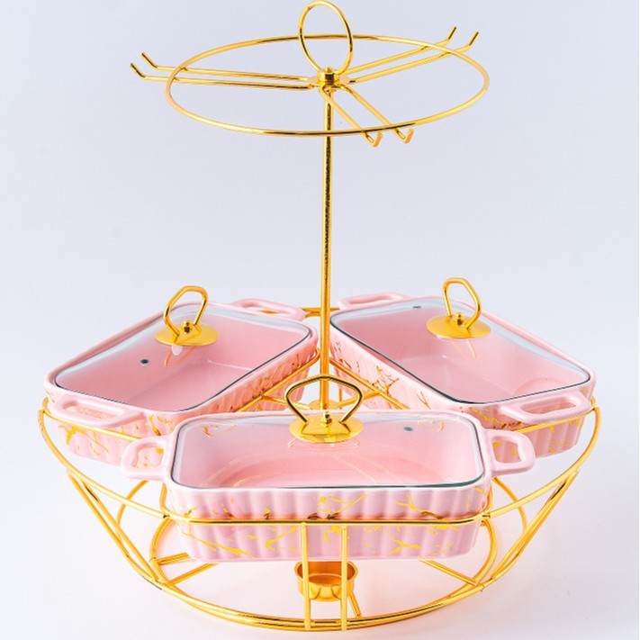 Rotating marble pink