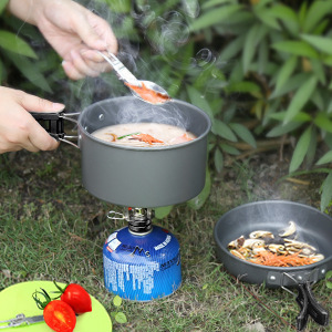 Juego de Utensilios de Cocina Aislados de Acero Inoxidable para Acampar al Aire Libre, Hervidor Portátil de 3-4L con Utensilios y Bolsas de Almacenamiento - Product Image 5