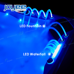 JOYEE Bain à remous extérieur Balboa importé pour jardin, en acrylique Aristech, avec fonction massage et spa - Product Image 4