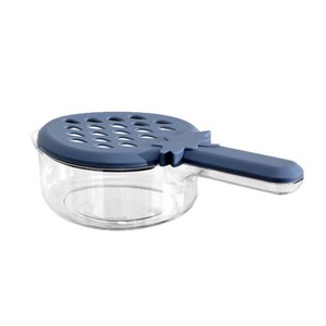 Mini Drain <b>Basket</b> With Lid <b>Plastic</b> Fruit Vegetable Strainer With Handle Kitchen Storage Bowl For Washing And Storing - Product Image 5