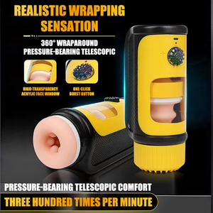 Neue Version Männlicher Masturbationsbecher mit 5 Stoßmodi, Saug- und Heizfunktion, Masturbator mit Saugclip für Männer - Product Image 5