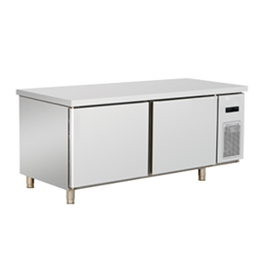 VICTORY KITCHEN 50% de descuento Mostradores de pizza de acero inoxidable Mesa DE TRABAJO Congelador Equipo de catering para otros suministros de hotel y restaurante - Product Image 1