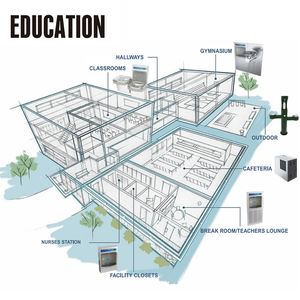 Distributeur d'eau potable mural à vente chaude, refroidisseur d'eau, station de remplissage de bouteilles avec système de réfrigérant et de purification par osmose inverse - Product Image 4