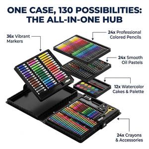 Palette <span class=keywords><strong>de</strong></span> mélange <span class=keywords><strong>de</strong></span> couleurs 3.5, crayons <span class=keywords><strong>de</strong></span> couleur, ensembles d'art pour enfants, ensemble <span class=keywords><strong>de</strong></span> peinture et <span class=keywords><strong>de</strong></span> <span class=keywords><strong>dessin</strong></span> avec boîte en plastique - Product Image 4
