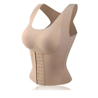 Sous-vêtements sans couture, gaine, Corset amincissant, hauts pour femmes, gaine, correcteur de Posture, soutien-gorge