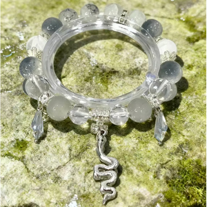 Bracciale Spirit Snake in Argento con Design Moderno per Tavolo da Toeletta, Look Pulito, Arredamento Casa - Product Image 1