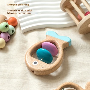 Juguete de Sonajero para Bebés y Niños Pequeños, Juego de Cinco Piezas para el Desarrollo Auditivo y la Educación Temprana, Regalo de <span class=keywords><strong>Nacimiento</strong></span>, Juguetes Suaves al por Mayor - Product Image 2
