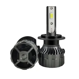 Nuovo faro automatico a led aggiornato h4 H7 H11 9005 9006 9012 360 gradi CSP 60W canbus led faro