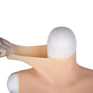 <span class=keywords><strong>Traje</strong></span> de silicona de una pieza triangular sin mangas, tacto real, alta elasticidad, disfraz de alto rendimiento, para juegos de rol masculinos, body moldeador femenino - Product Image 6