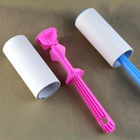 Household Coach Teppich Kleidung Reinigungs handbuch Sticky Lint Roller mit Klebe papier