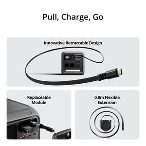 Station d'alimentation portable DJI Power 1000 Mini EU 1008Wh avec batterie LiFeO4, générateur solaire, station de charge, batterie de stockage d'énergie domestique - Product Image 4