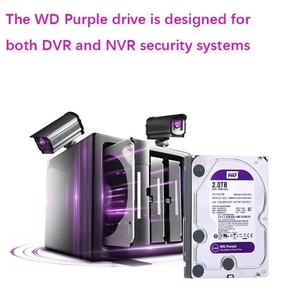 WD PURPLE Surveillance Hard Drive Disk SATA III 64M 3.5&quot; HDD HD <strong>Harddisk</strong> for Security System Video Recorder DVR NVR CCTV - Product Image 5