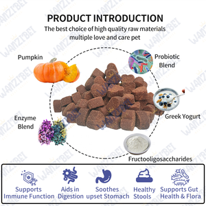 Oem/Odm Natuurlijke Probiotische Zachte Kauwt Dierenvoeding En Supplement Hond Behandelt Snacks Leveranciers Voor De Gezondheid Van De Darmen Van Huisdieren - Product Image 2