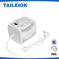 Prises européennes 500VA couleur blanche AVR stabilisateur de tension transformateur de puissance avec bobine en plastique 50Hz et 60Hz fréquence