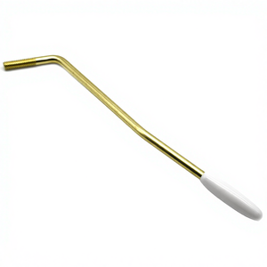 Brazo de Trémolo para <span class=keywords><strong>Squier</strong></span>, Barra Whammy para Guitarra Eléctrica, Accesorios Cromados, Negros, Blancos, Manivela, Rosca de 6mm, Metal - Product Image 2