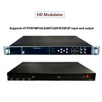 Modulador HD Tuoying, Codificador de Transmisión IP, Compatible con HTTP, RTMP, HLS, SRT, UDP, RTSP, RF Digital para CATV Headend con DVB-T/DVB-C