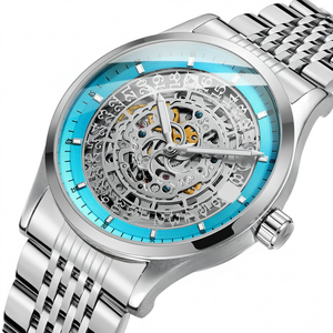 Reloj de Lujo para Hombre, de Acero Inoxidable, Mecánico Automático, con Esfera Luminosa y Diseño Encantador - Product Image 1