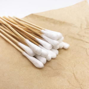 Hisopos Médicos de Algodón Huashikang 12cm 400 Unidades Estériles Desechables para Desinfección de Heridas - Product Image 2