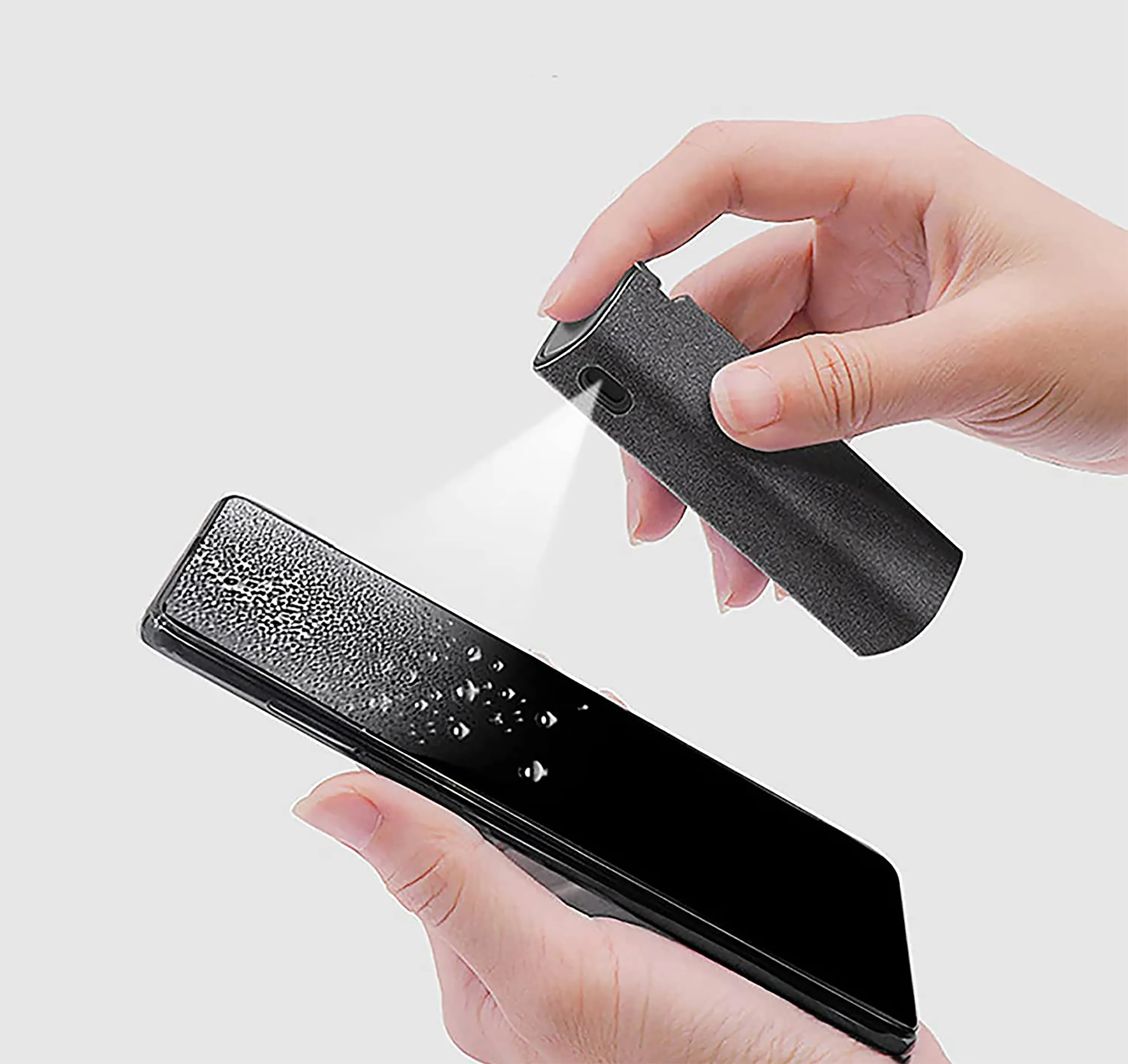 portable touch screen cleaner touch mobile phone cleaner 2 in 1 phone screen cleaner spray
