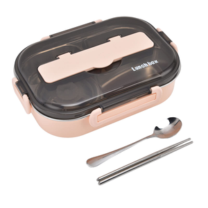 New 304 Stainless Steel Insulated <b>Lunch</b> <b>Box</b> Students Work sealed <b>Lunch</b> <b>Box</b> Can <b>Microwavable</b> <b>Lunch</b> <b>Box</b> with Cutlery - Product Image 1