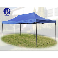 Tonnelle pliante portable 3x3 robuste et imperméable anti-UV avec structure en acier pour événements extérieurs