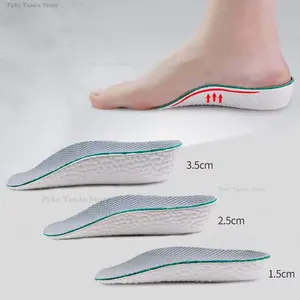 Baskets orthopédiques pour hommes et femmes Semelles intérieures pour augmenter la hauteur Pieds plats Soutien de la voûte plantaire Talon Lift Mousse à mémoire de forme EVA Coussinets de chaussures souples pour - Product Image 2